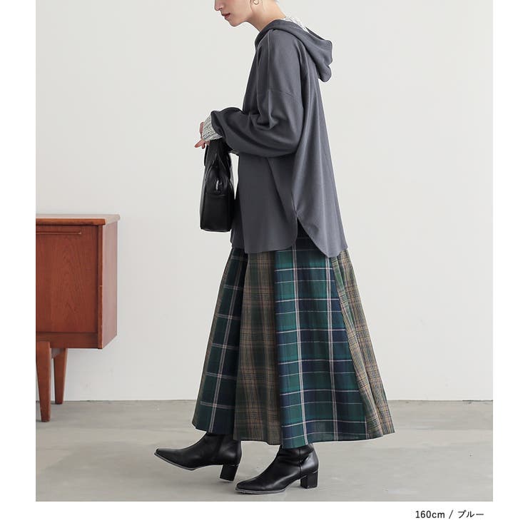 n'OrLABEL吸水速乾レース切替ワッフルフードカットソー  | osharewalker | 詳細画像17 