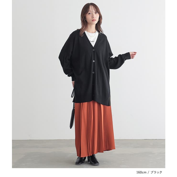 n'OrLABEL配色ゆったりニットカーディガン  | osharewalker | 詳細画像8 