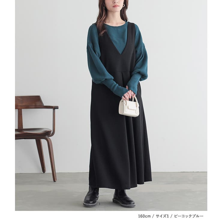 n'OrLABEL指穴ボリューム袖ニット  | osharewalker | 詳細画像7 