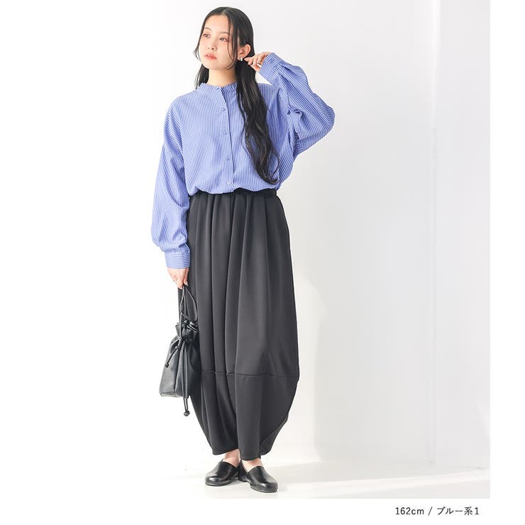 n'OrLABEL長袖バンドカラーシャツ | osharewalker | 詳細画像16 