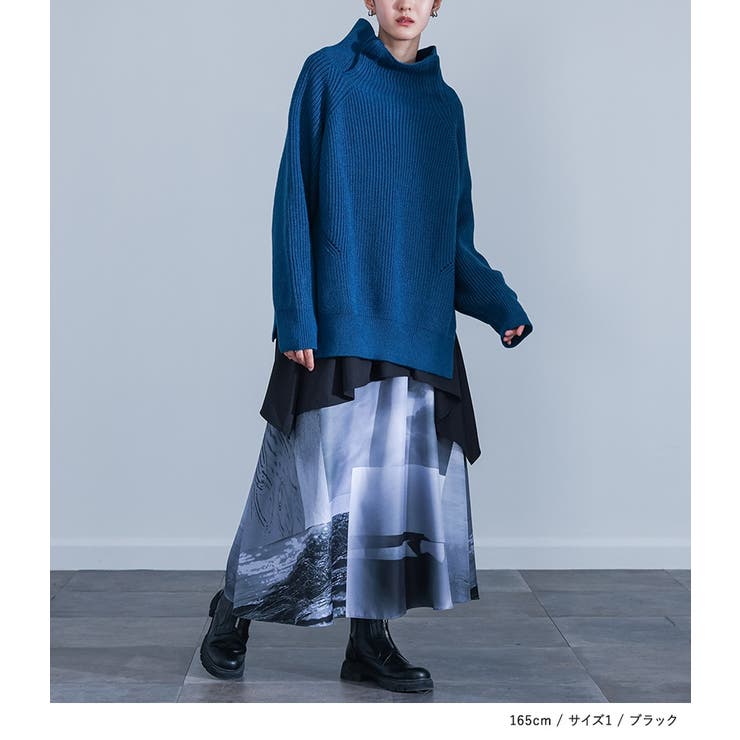 kOhAKUタックフレアシャツ | osharewalker | 詳細画像10 