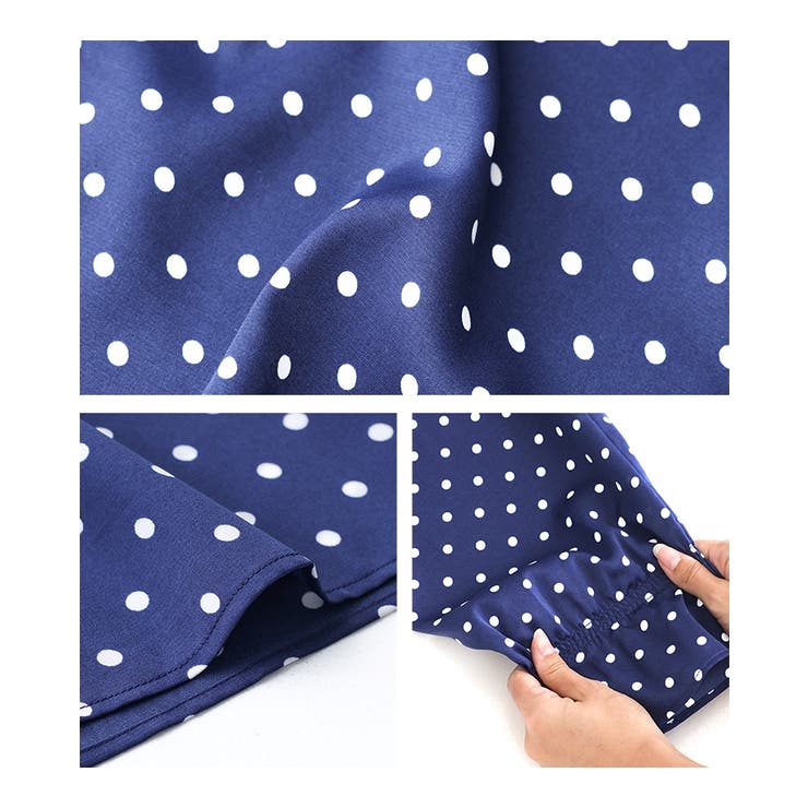 somari imaginationフリルドット柄ブラウス | osharewalker | 詳細画像17 