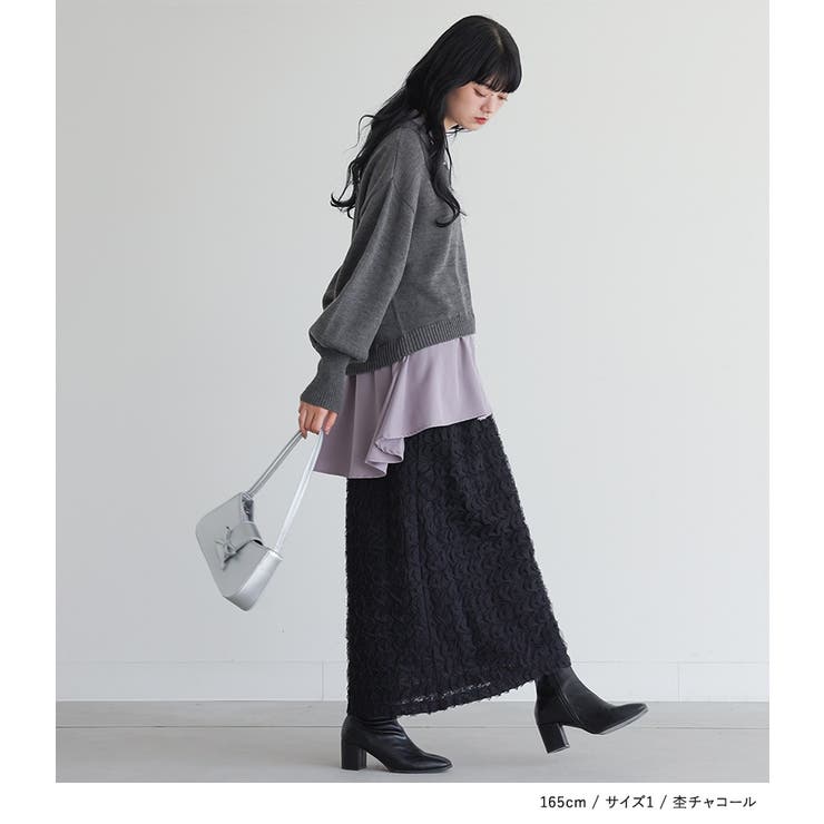 somari imaginationシャツドッキングニット  | osharewalker | 詳細画像8 