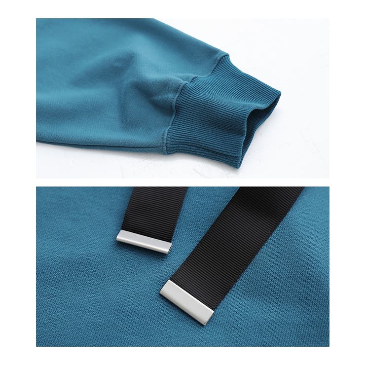 n'OrLABEL配色テープ裏毛スウェット  | osharewalker | 詳細画像18 