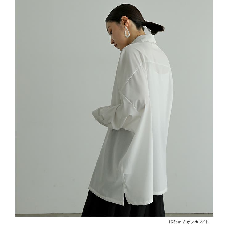 n'OrLABELドルマンビッグシャツ | osharewalker | 詳細画像9 