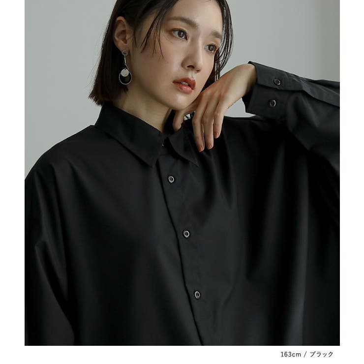 n'OrLABELドルマンビッグシャツ | osharewalker | 詳細画像10 