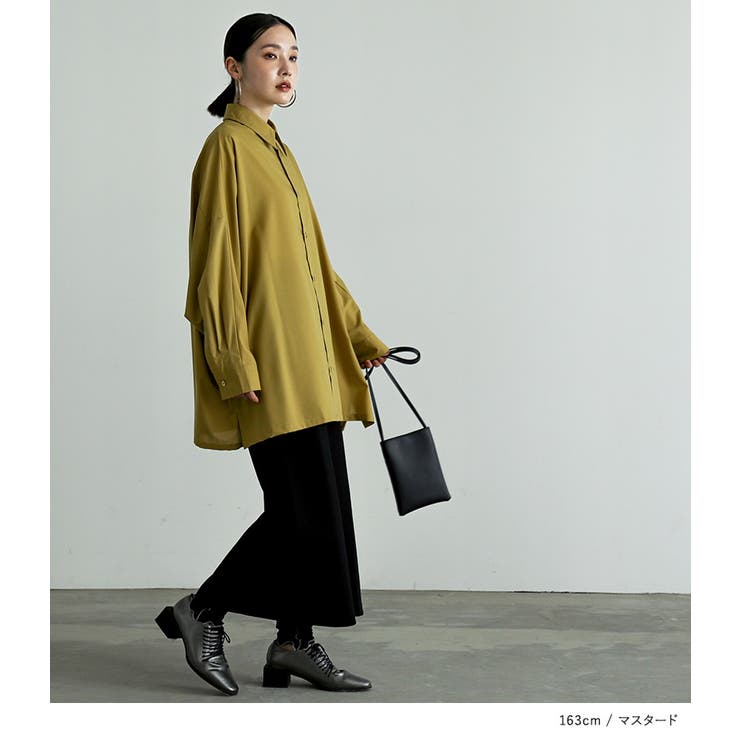 n'OrLABELドルマンビッグシャツ | osharewalker | 詳細画像14 