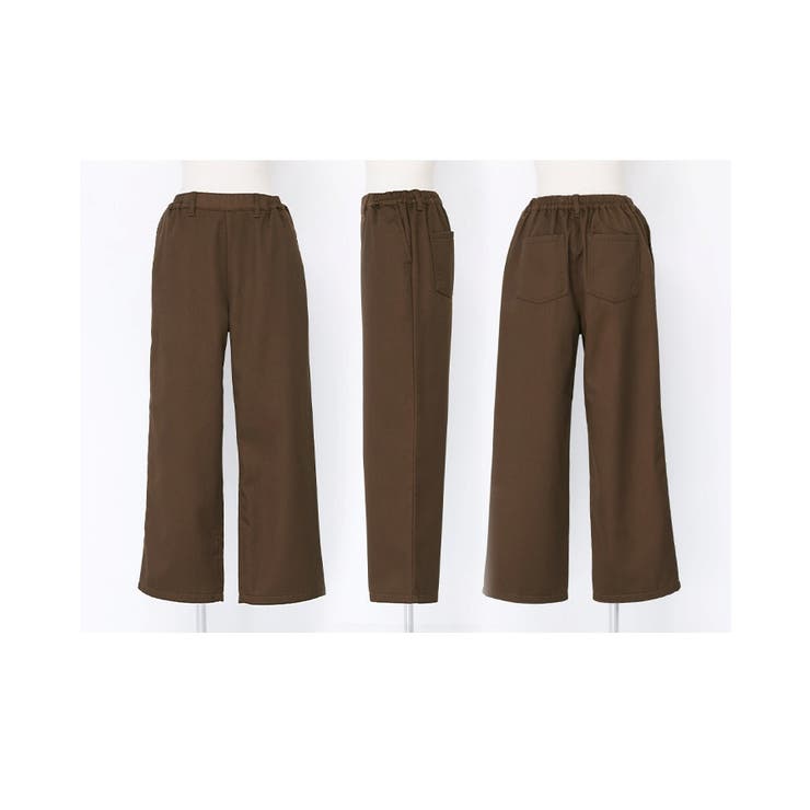 n'OrLABEL裏フリースセミワイドパンツ | osharewalker | 詳細画像16 