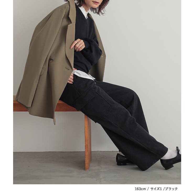 n'OrLABEL裏ベロアコーデュロイカーゴパンツ  | osharewalker | 詳細画像3 