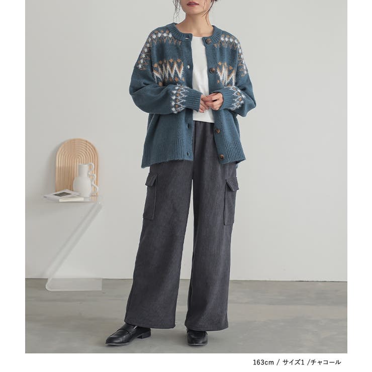 n'OrLABEL裏ベロアコーデュロイカーゴパンツ  | osharewalker | 詳細画像11 