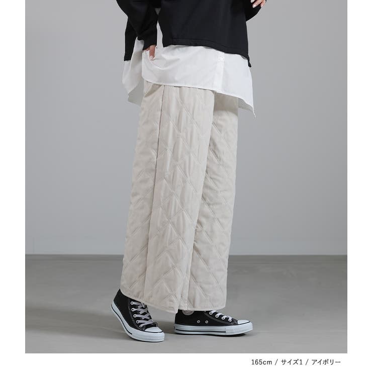 n'OrLABELキルティングパンツ | osharewalker | 詳細画像11 