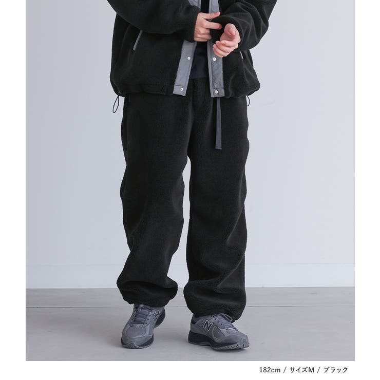 n'OrLABELボアストレートパンツ  | osharewalker【MEN】 | 詳細画像9 