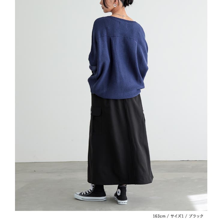 n'OrLABEL裏起毛センタージップカーゴスカート  | osharewalker | 詳細画像14 