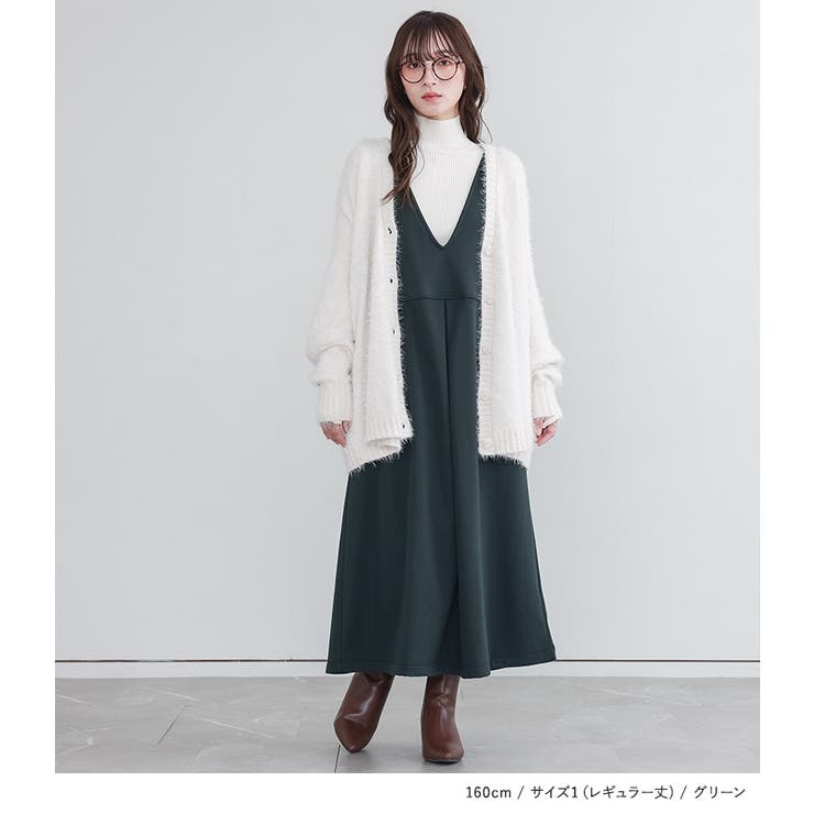 n'OrLABEL裏シャギージャンパースカート  | osharewalker | 詳細画像8 