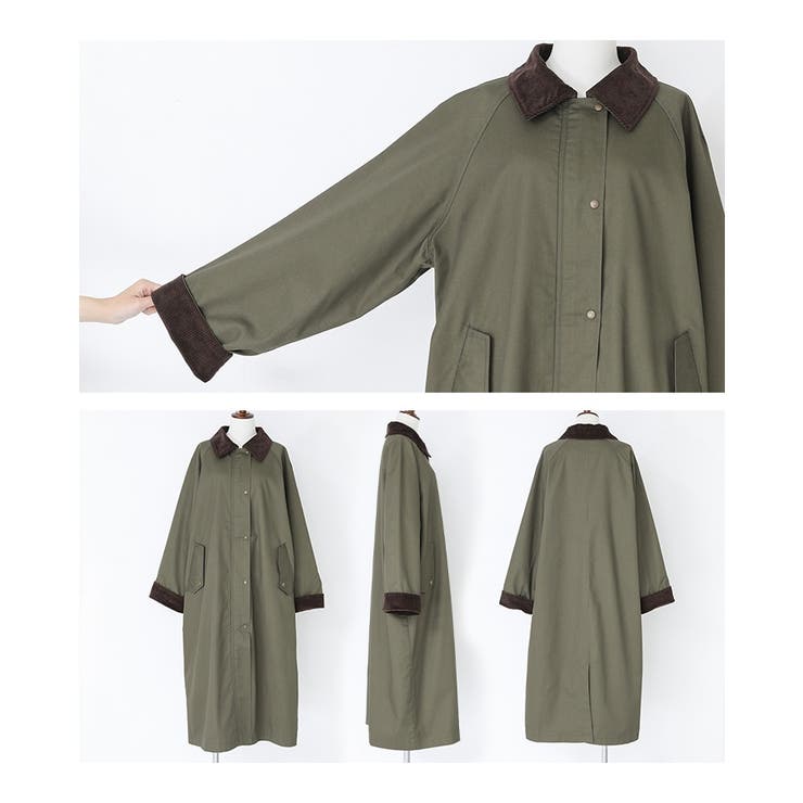 n'OrLABEL3WAYステンカラーコート[品番：MITW0017799]｜osharewalker（オシャレウォーカー  ）のレディースファッション通販｜SHOPLIST（ショップリスト）
