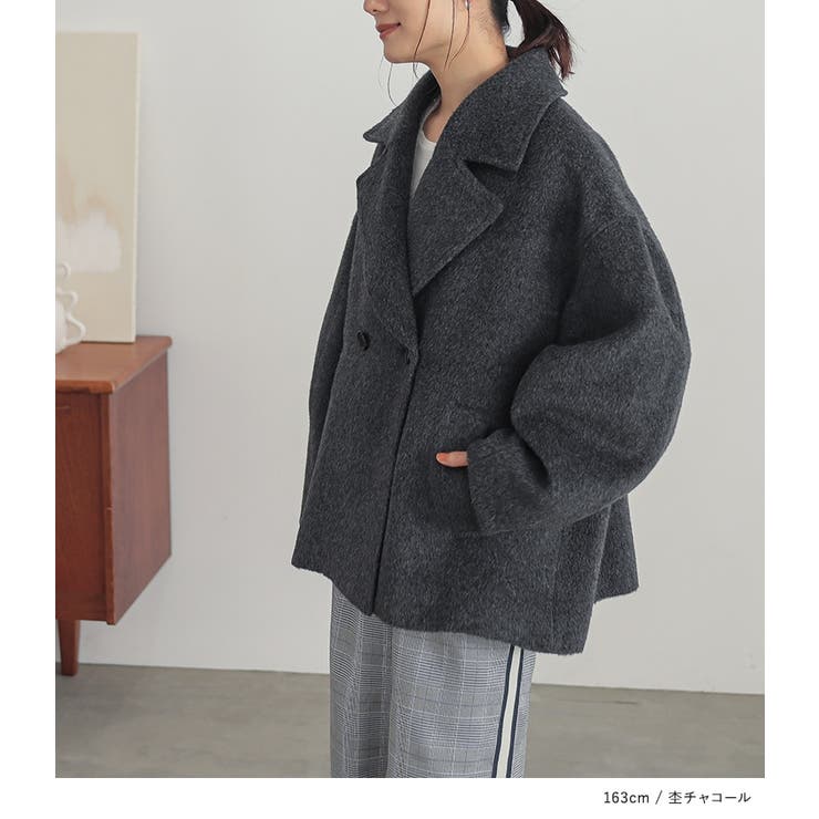 n'OrLABELコクーンスリーブコート  | osharewalker | 詳細画像12 