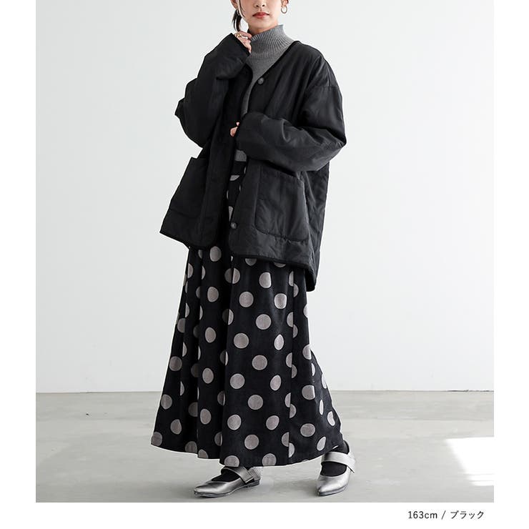 n'OrLABELノーカラーキルティングジャケット  | osharewalker | 詳細画像2 