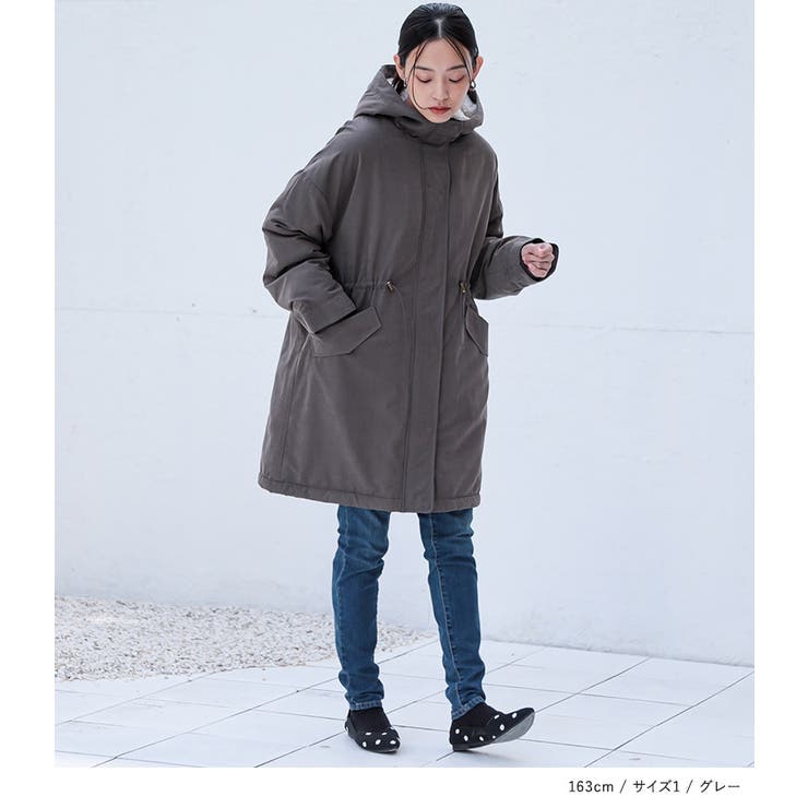 n'OrLABEL裏ボア撥水モッズコート  | osharewalker | 詳細画像7 