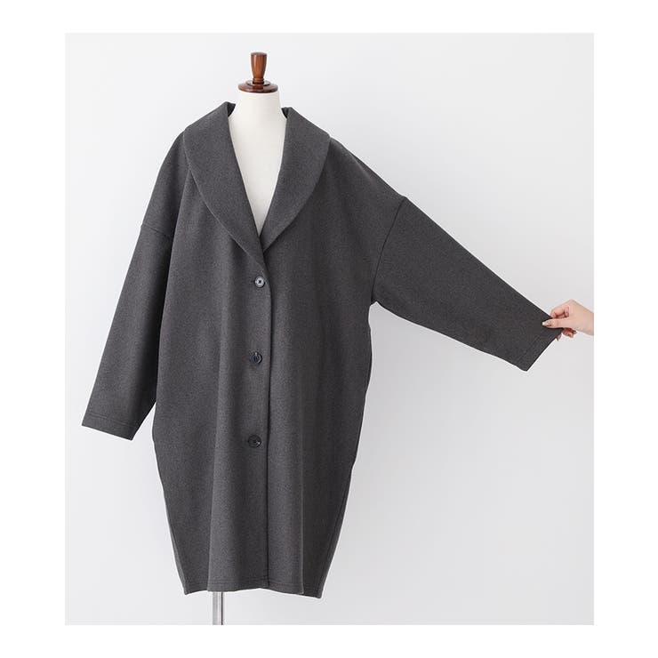 n'OrLABELウールライクショールカラーコート  | osharewalker | 詳細画像17 