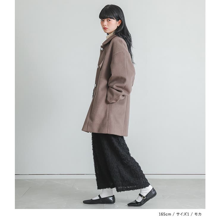 somari imaginationメルトンリボンコート  | osharewalker | 詳細画像8 