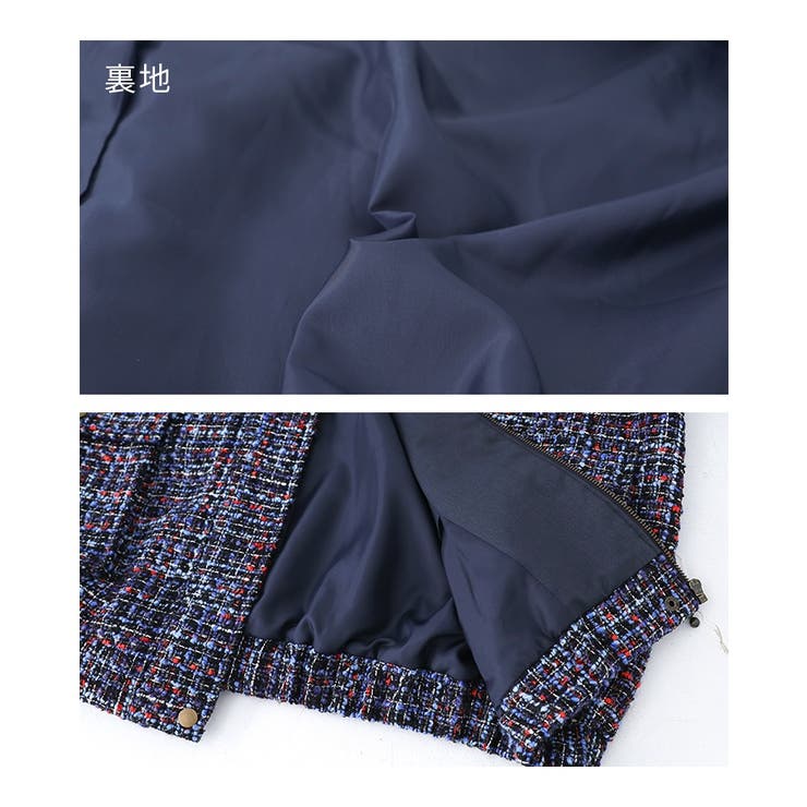 somari imaginationファンシーツイードブルゾン  | osharewalker | 詳細画像17 