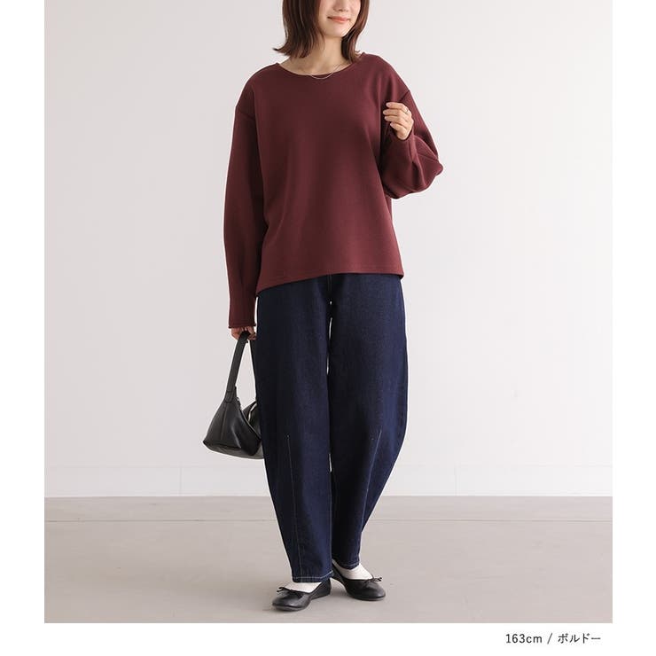 n'OrLABELボリュームスリーブジャカードカットソー  | osharewalker | 詳細画像10 