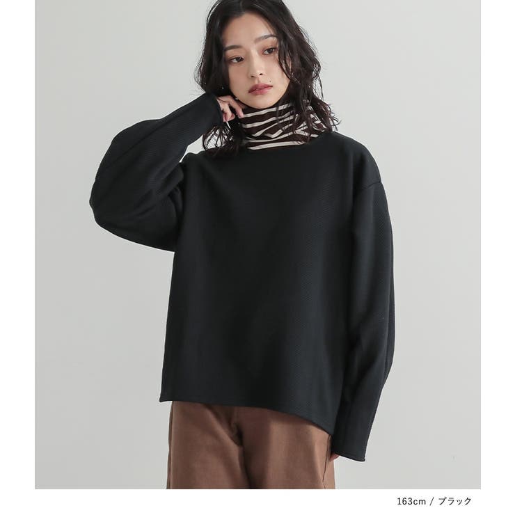 n'OrLABELボリュームスリーブジャカードカットソー  | osharewalker | 詳細画像11 