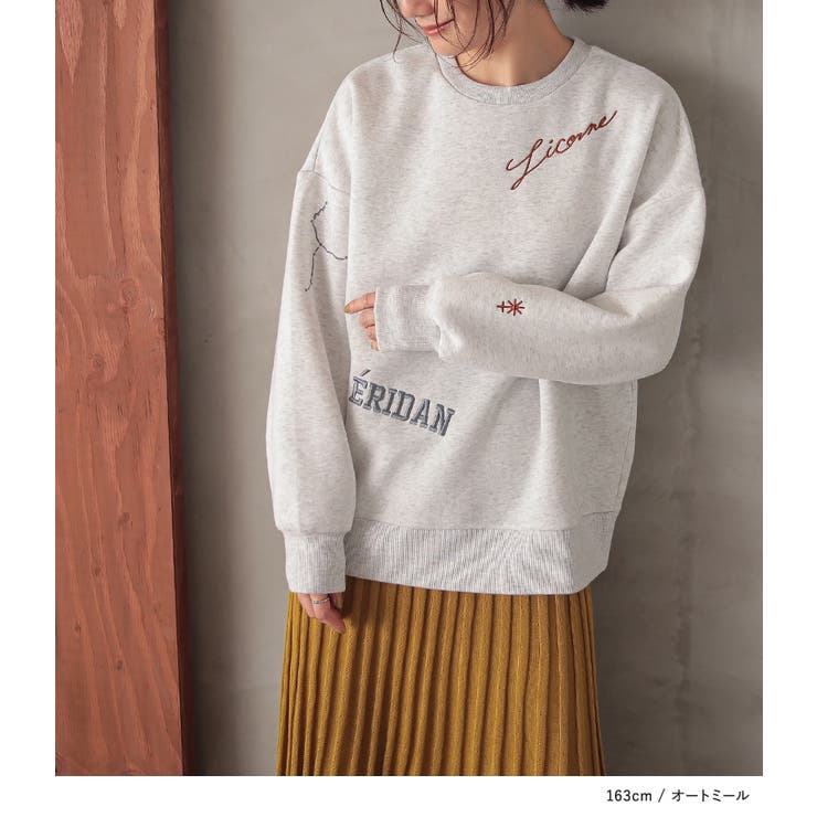 n'OrLABEL裏起毛刺繍ロゴスウェット | osharewalker | 詳細画像6 