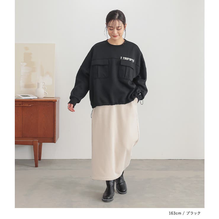 n'OrLABEL裏起毛ダブルポケットスウェット | osharewalker | 詳細画像2 