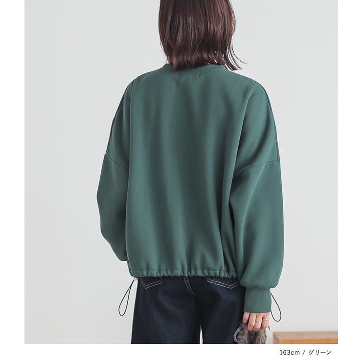 n'OrLABEL裏起毛ダブルポケットスウェット | osharewalker | 詳細画像7 