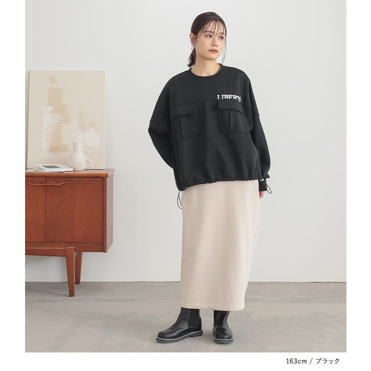 n'OrLABEL裏起毛ダブルポケットスウェット | osharewalker | 詳細画像12 