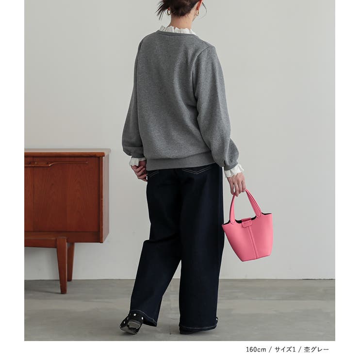 n'OrLABEL裏起毛レースフリルプルオーバー  | osharewalker | 詳細画像9 