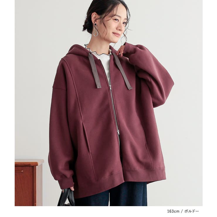 n'OrLABEL裏起毛ダブルジップパーカー  | osharewalker | 詳細画像13