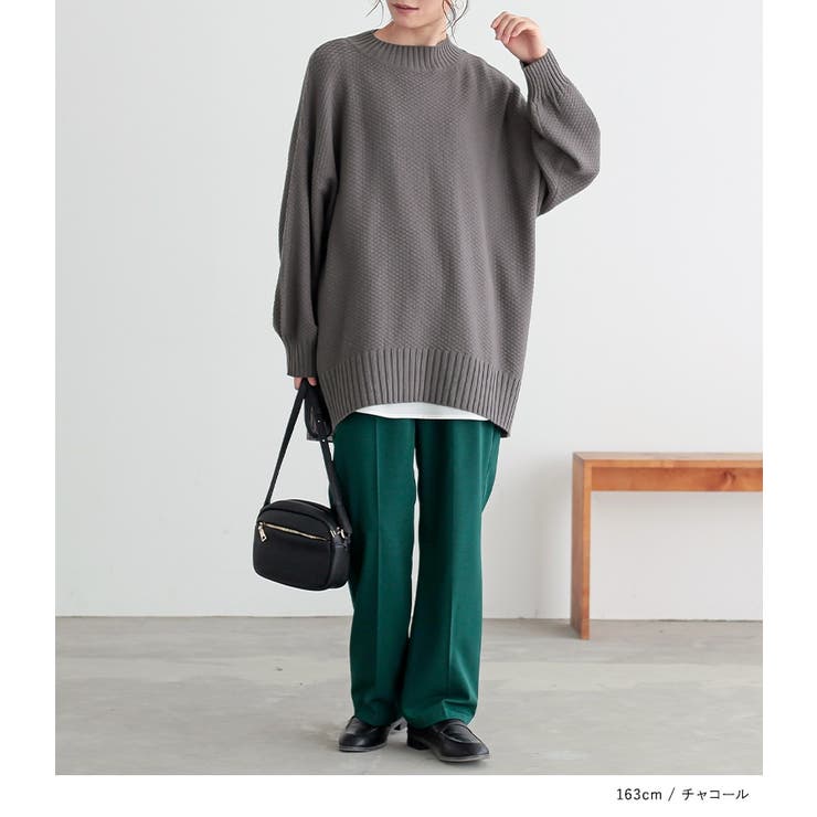 n'OrLABELカノコ編みハイネックニット  | osharewalker | 詳細画像9 