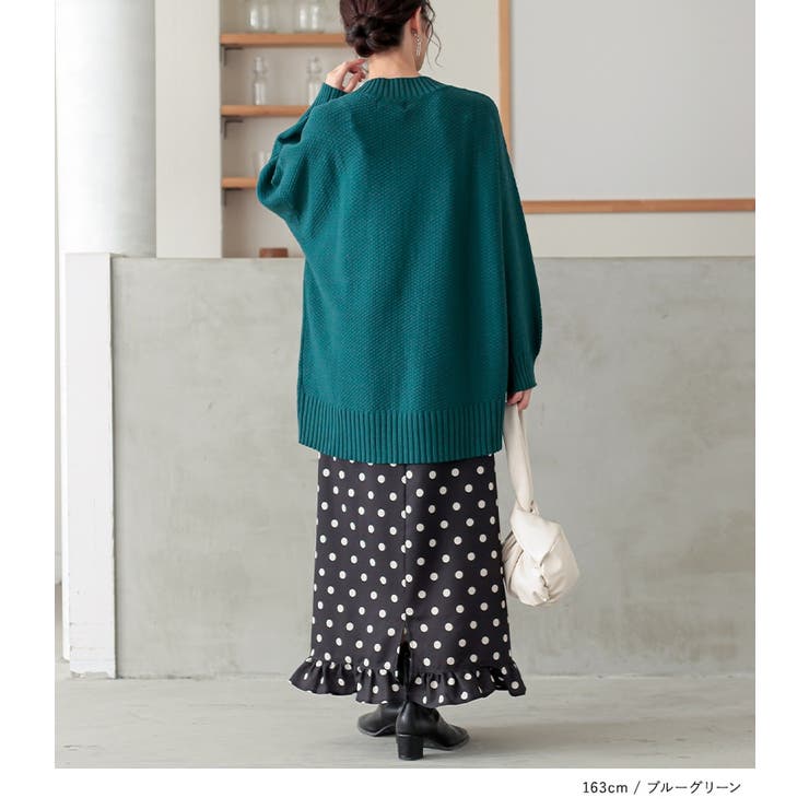 n'OrLABELカノコ編みハイネックニット  | osharewalker | 詳細画像13 