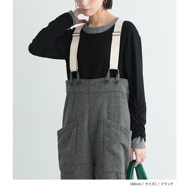 n'OrLABEL袖シャーリングレイヤード風トップス  | osharewalker | 詳細画像9 