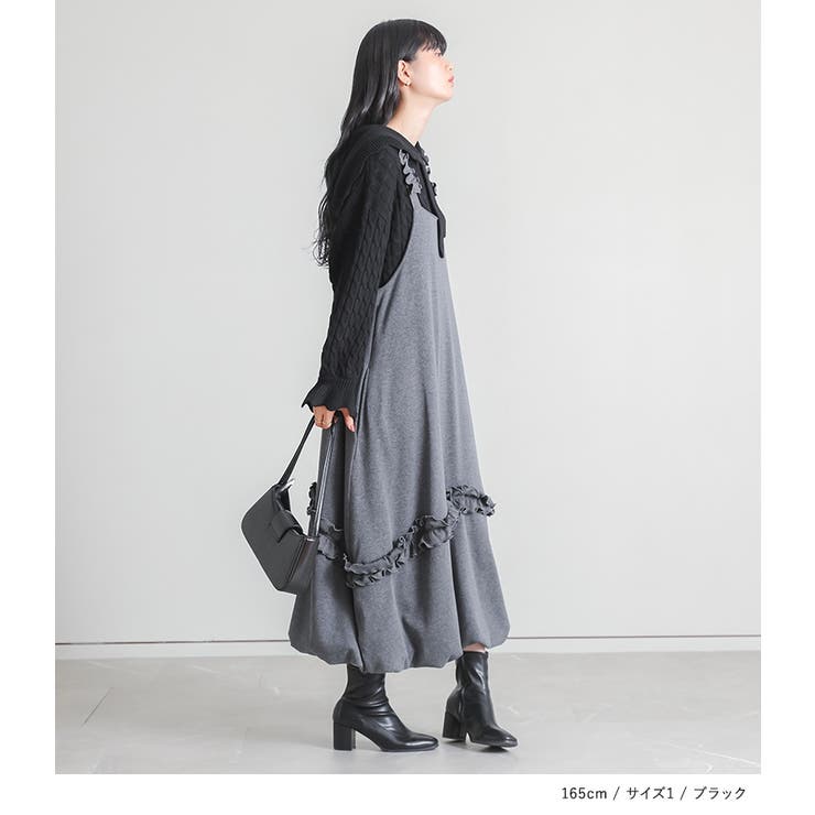 somari imaginationスカラップセーラーケーブルニット  | osharewalker | 詳細画像8 