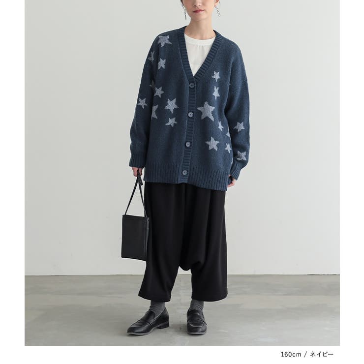 n'OrLABEL星柄ニットカーディガン  | osharewalker | 詳細画像8 