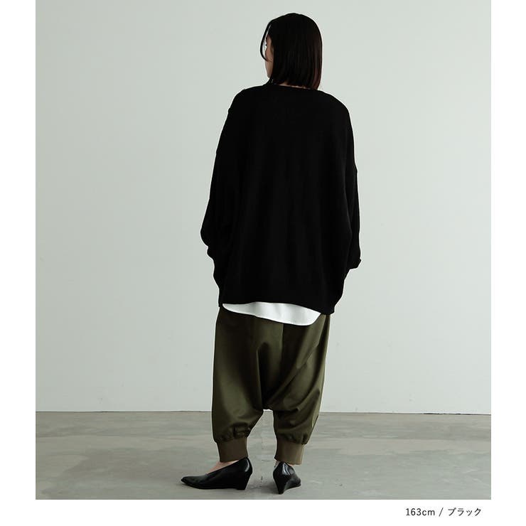 n'OrLABEL左肩釦デザインビッグニット  | osharewalker | 詳細画像10 