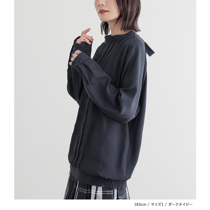 n'OrLABEL2WAYシフォンブラウス | osharewalker | 詳細画像13 