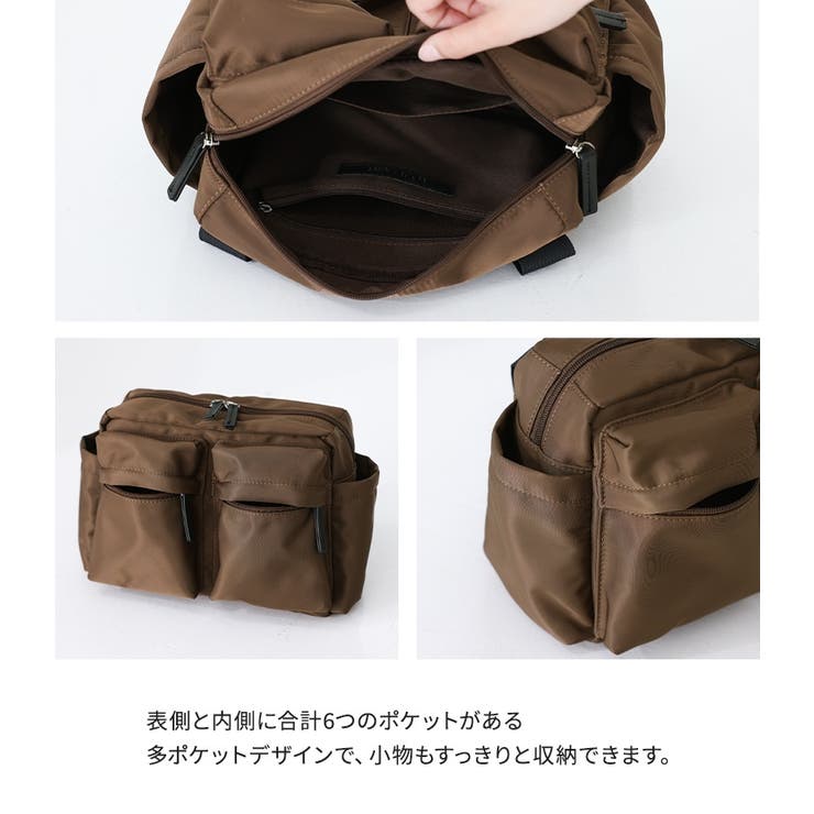 n'OrLABELナイロンショルダーバッグ  | osharewalker | 詳細画像4 