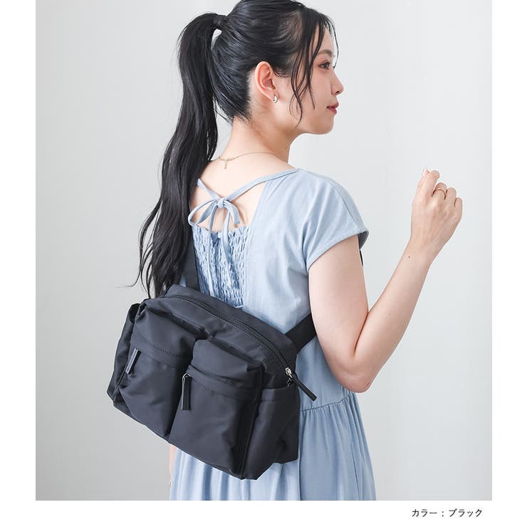 n'OrLABELナイロンショルダーバッグ  | osharewalker | 詳細画像11 
