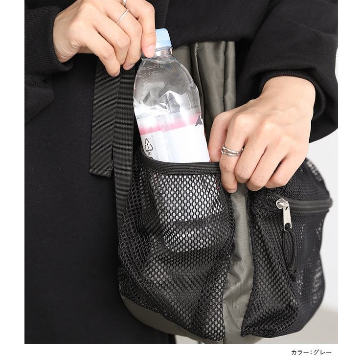 n'OrLABELメッシュポケットリュックサック  | osharewalker | 詳細画像14 