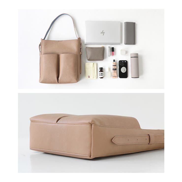 n'OrLABEL配色ストラップトートバッグ  | osharewalker | 詳細画像17 