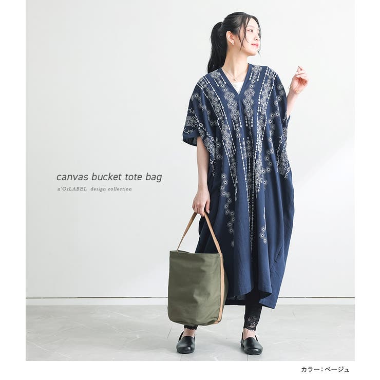 n'OrLABELキャンバスバケツトートバッグ  | osharewalker | 詳細画像17 