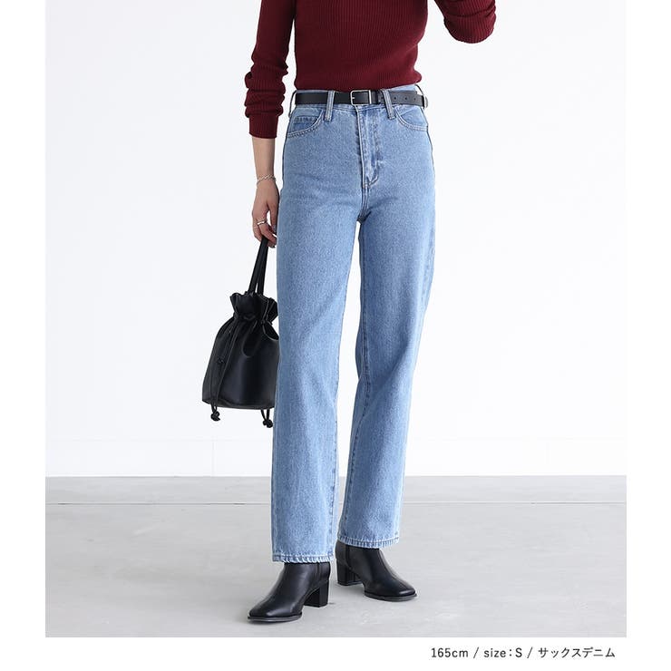 お歳暮ならオンライン n'OrLABELストレートデニムパンツ[品番：MITW0017417 パンツ