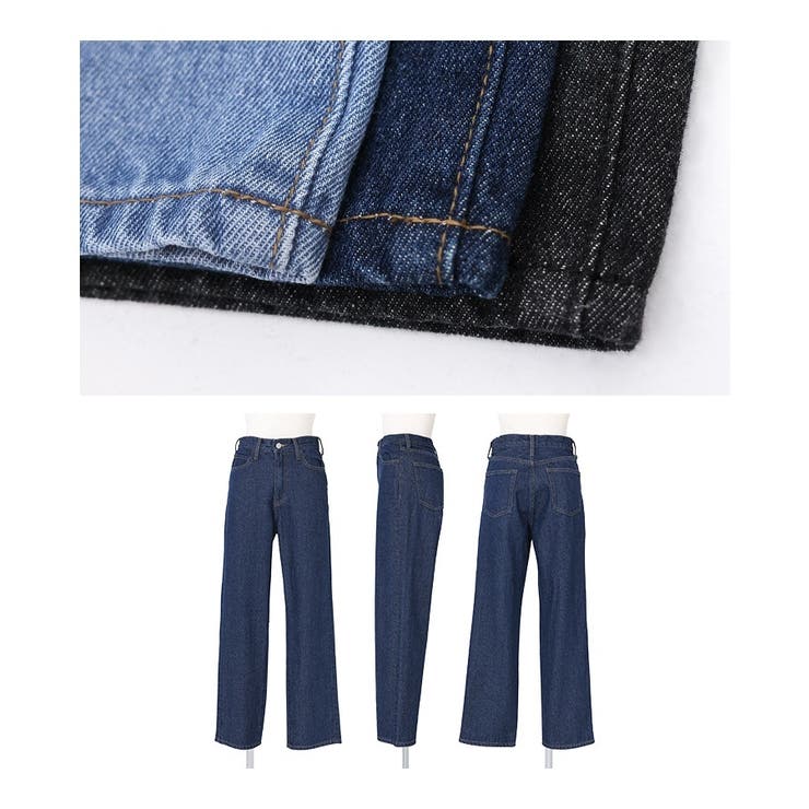 n'OrLABELストレートデニムパンツ[品番：MITW0017417