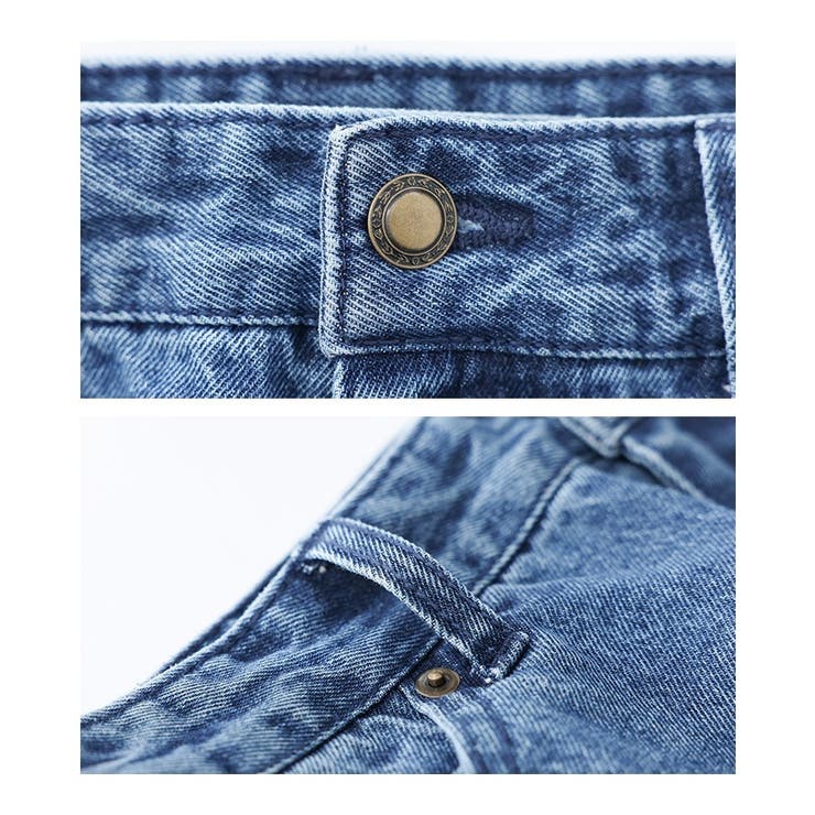 somari imagination花柄モチーフストレートデニムパンツ  | osharewalker | 詳細画像16 