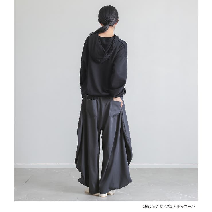 somari imaginationフリルラインサーキュラーパンツ  | osharewalker | 詳細画像13 