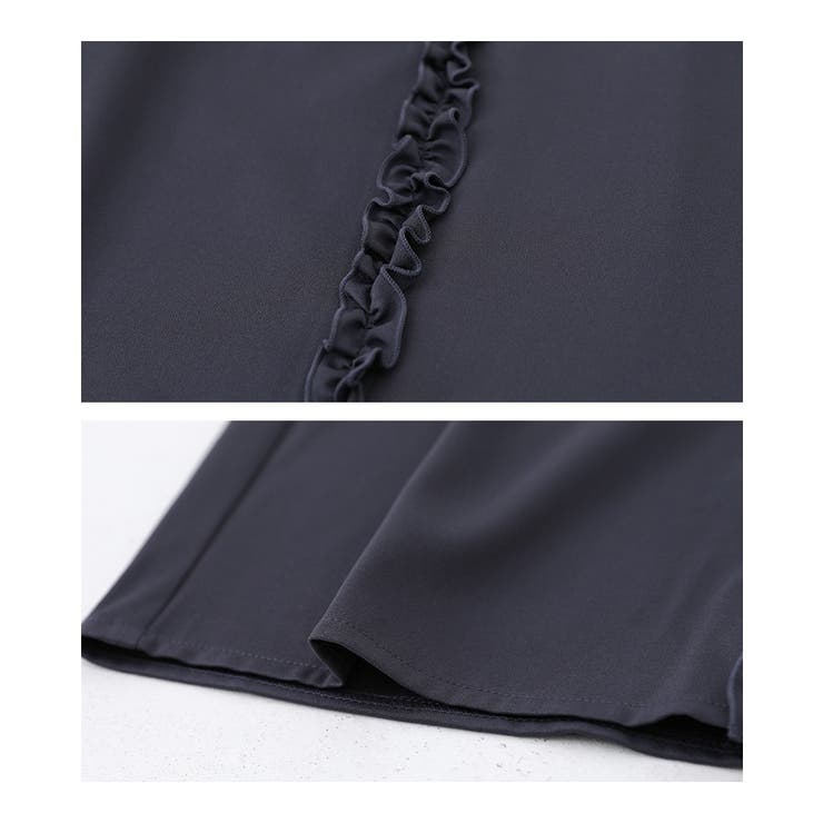 somari imaginationフリルラインサーキュラーパンツ  | osharewalker | 詳細画像18 